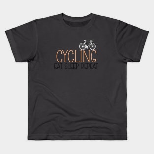 funny  mountain bike Kids T-Shirt